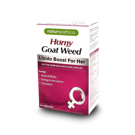 NATUROPATHICA HORNY GOAT WEED FOR HER Unique Pharmacy