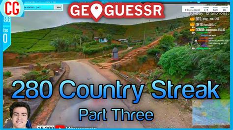 280 Geoguessr Country Streak World Record Part 3 Round Explanations