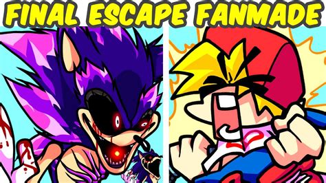 Friday Night Funkin Vs Sonicexe Vs Xenophanes Final Escape Kirb0 Mix Charted Fnf Modalternate