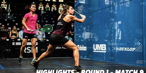 Psa World Championships Rd Highlights Serme V Yi Squashtv