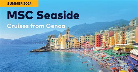 Msc Seaside Summer Cruise Deals From Simply Cruises