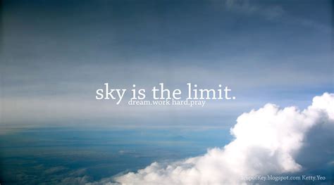 Anyone Who Thinks The Sky Is The Limit Has Limited Imagination