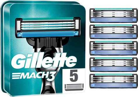 Gillette Scheermesjes Mach3 5 Stuks