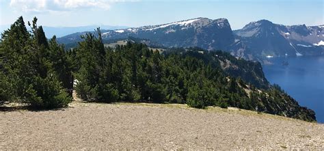 Cloudcap Overlook At Crater Lake National Park