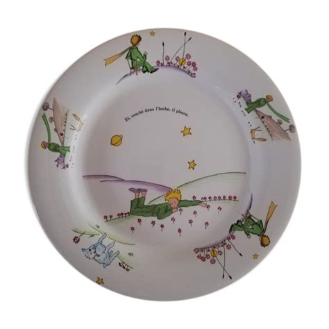 Assiette Gien Le Petit Prince Selency Assiette Le Petit Prince