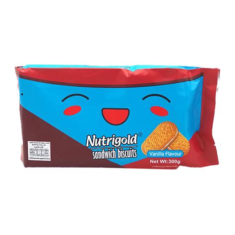 Nutrigold Biscuit Vanilla 300 G Makro Pro