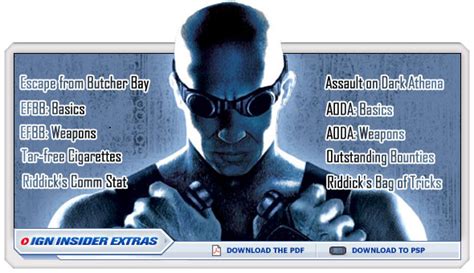 The Chronicles Of Riddick Assault On Dark Athena Xbox360 Walkthrough And Guide Page 1