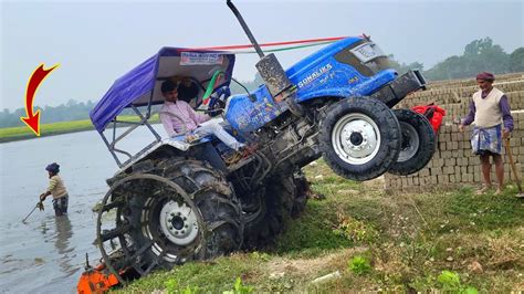 New Sonalika Sikandar Di 47 Rx Tractor Stuck In Mud Sonalika Tractor