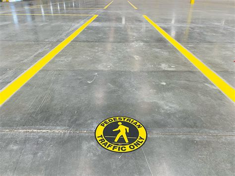 Pedestrian Walkways Tci Striping