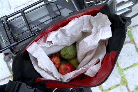 Verpackungsfrei Einkaufen Mit Dem Fahrrad Verpackung Fahrrad Einkaufen