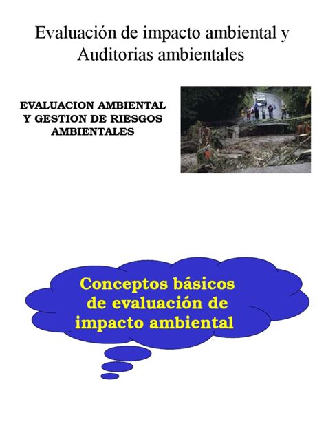 PDF Evaluación de impactos ambientales ppt DOKUMEN TIPS