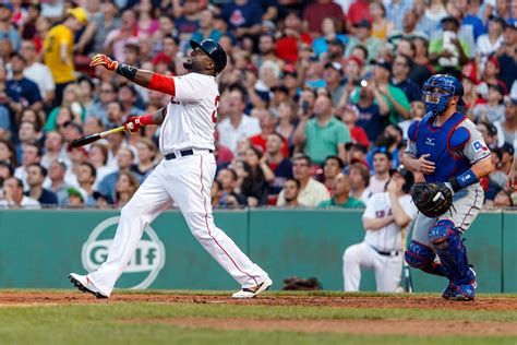 David Ortiz Hits 20th Hr For 15th Season In A Row Red Sox Beat Sloppy