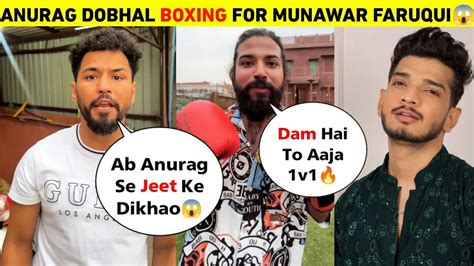 Omg 😱 Anurag Dobhal Challenged Munawar Faruqui Again With Niraj Goyat Uk07 Rider Vs Munawar