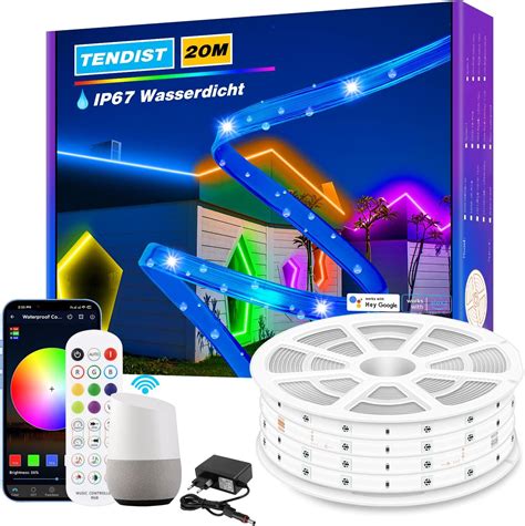 ALED LIGHT Bluetooth LED Streifen 10M 2x5m 32 8Ft Wasserdicht RGB