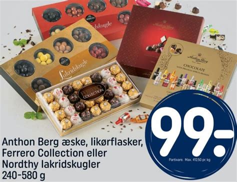 Anthon Berg Chocolate Liqueurs Dessertchokolade Rema 1000 Oktober