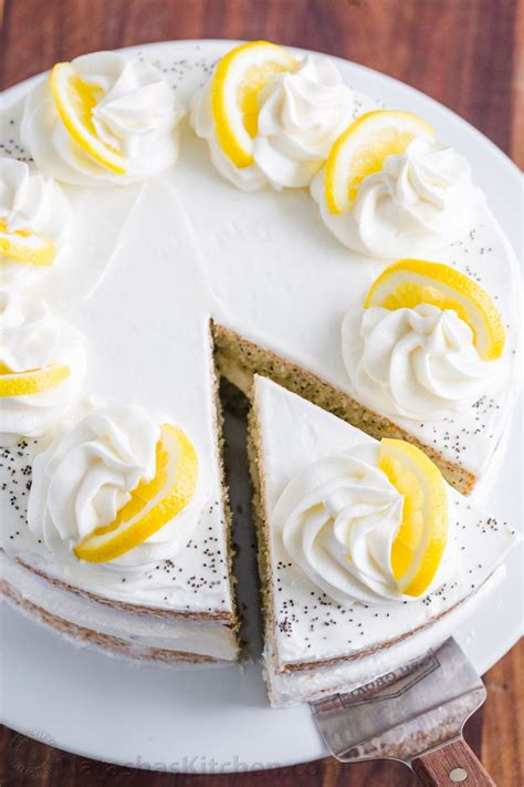 Lemon Poppy Seed Cake Is Soft Moist Easy To Make And Has Wonderful