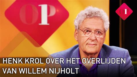 Willem Nijholt Is Op 88 Jarige Leeftijd Overleden Op1 YouTube