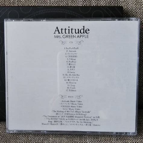 Mrs Green Apple Attitude 初回限定盤 新品未開封 Blog Knak Jp