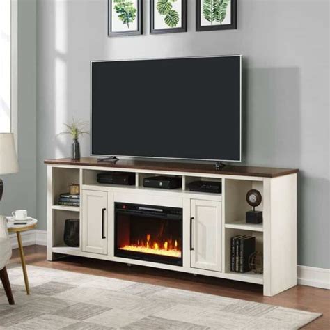 Best 80-inch TV Stand With Fireplace