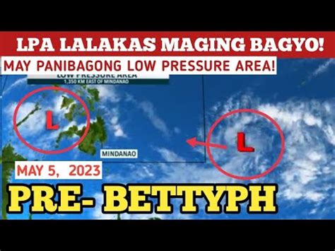 Lpa Magiging Bagyo Isa Pang Lpa Papasok Ng Par May Weather