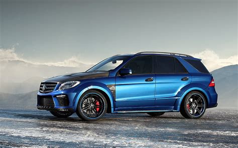 Mercedes Benz Ml63 Amg Inferno Blue Mercedes Tuning Ml63 Top Car