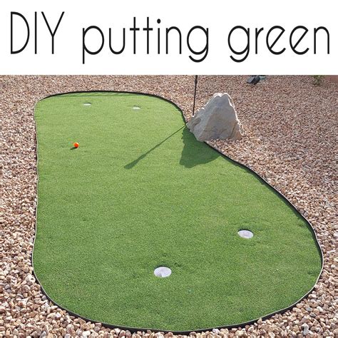 How to set up a DIY putting green | Crazy DIY Mom