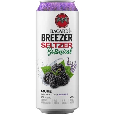 Breezer Seltzer Botanical Blackberry Bacardi Untappd