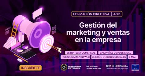 Formaci N Directiva Gesti N Del Marketing Y Las Ventas En La Empresa