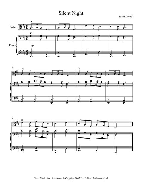 Viola Music Sheets For Beginners