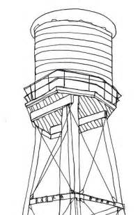 Water Tower Drawing At Getdrawings Free Download