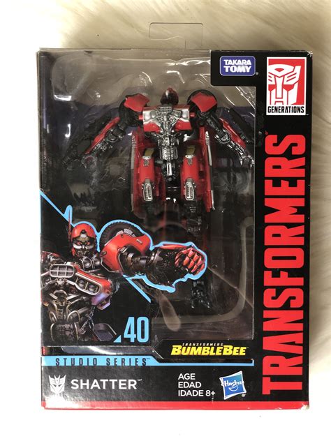 HASBRO TRANSFORMERS STUDIO SERIES 40 DELUXE SHATTER ACTION FIGURE For