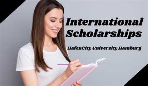 International Scholarships at HafenCity University Hamburg in Germany