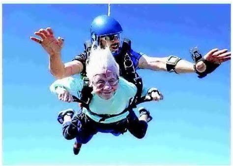 104 Year Old Woman Dies Days After Skydiving