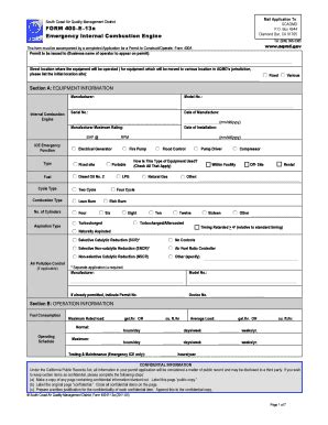 Aqmd Form 400 E 13a Fill Online Printable Fillable Blank PdfFiller