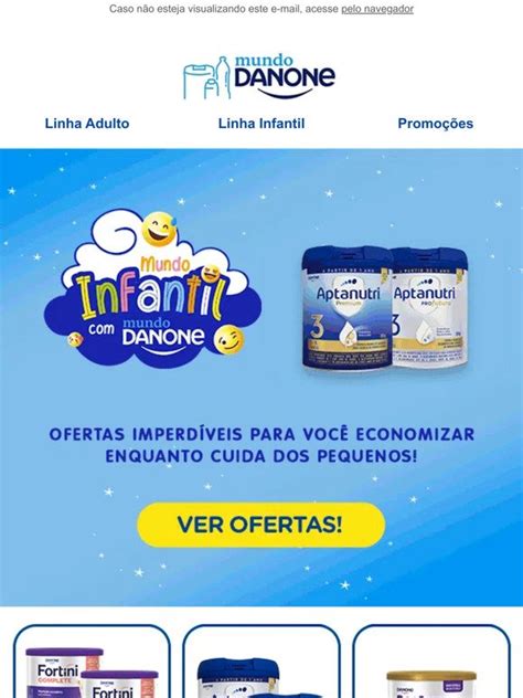 Mundo Danone BR COMEÇOU Mundo Infantil até 20 OFF Milled