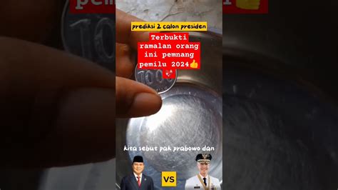 Pria Ini Telah Membuktikan Ramalan Presiden Dan Pemenangnya Kpu