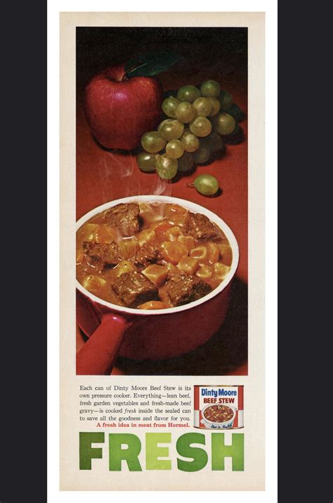 Dinty Moore Beef Stew 1963 Ad Rvintageads