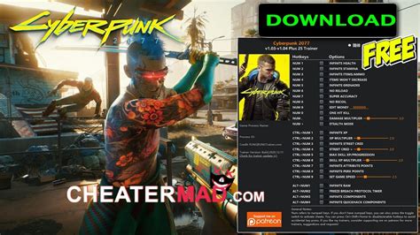 Cyberpunk 2077 Cheat Trainer | Phantom Liberty v2.0 - CHEATERMAD.COM