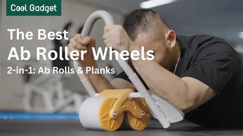 Auto Rebound Ab Roller Wheel For Abdominal And Core Strength Training