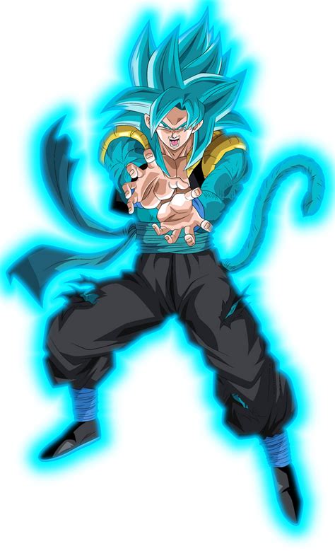 Xeno Gogeta Ssj Blue 4 Render 3 By Xchs On Deviantart In 2022 Lion