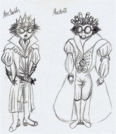 Macbeth and Macduff by TagFox on deviantART