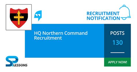 Hq Northern Command Recruitment