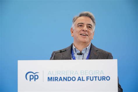 De Andr S Afirma Tras Su Elecci N Como L Der Del Pp De Euskadi Que Ser