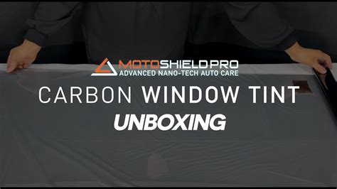 Unboxing Motoshield Pro Carbon Window Tint From Amazon Prime Delivery