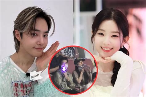 Suho Exo Dan Irene Red Velvet Terlihat Nobar Konser Aespa Sekadar