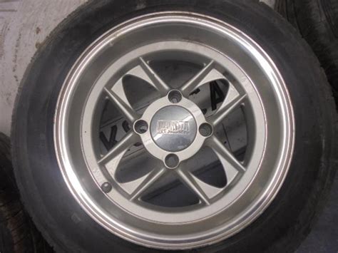 Classic 1988 Austin Mini 12 Mamba Wheels X2 16560 R12 Tyres Ebay