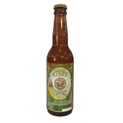 Bière Barbe blonde bio La Ferme Auvergnate