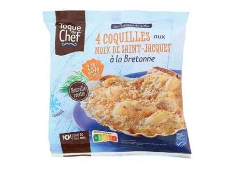 Coquilles Aux Noix De Saint Jacques Msc La Bretonne Lidl France