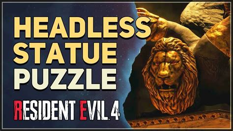 Headless Statue Puzzle Resident Evil Remake Youtube