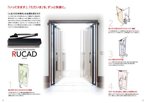ラクアド RU-010P 半自動ドア開閉装置 リョービ（RYOBI） – イブニーズ.com- 建築金物（ドア・窓・サッシ金物）の販売・専門店